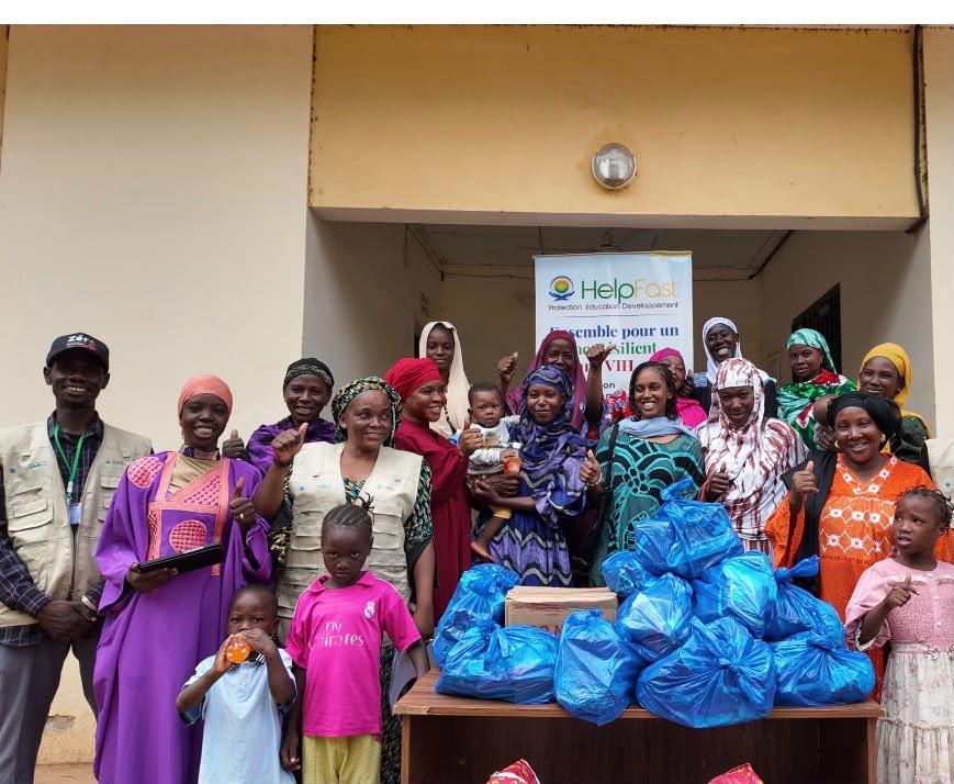 Cérémonie de dotation de kits de dignité et kits PEP aux femmes victimes de VBG à Niono (Ségou)
